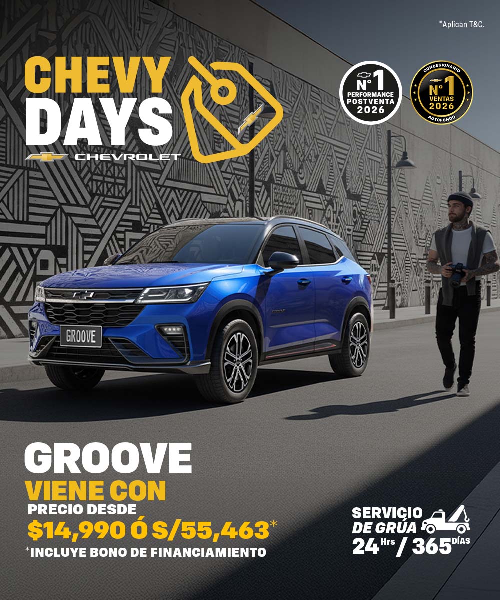 Nueva Chevrolet Groove 2026 color azul